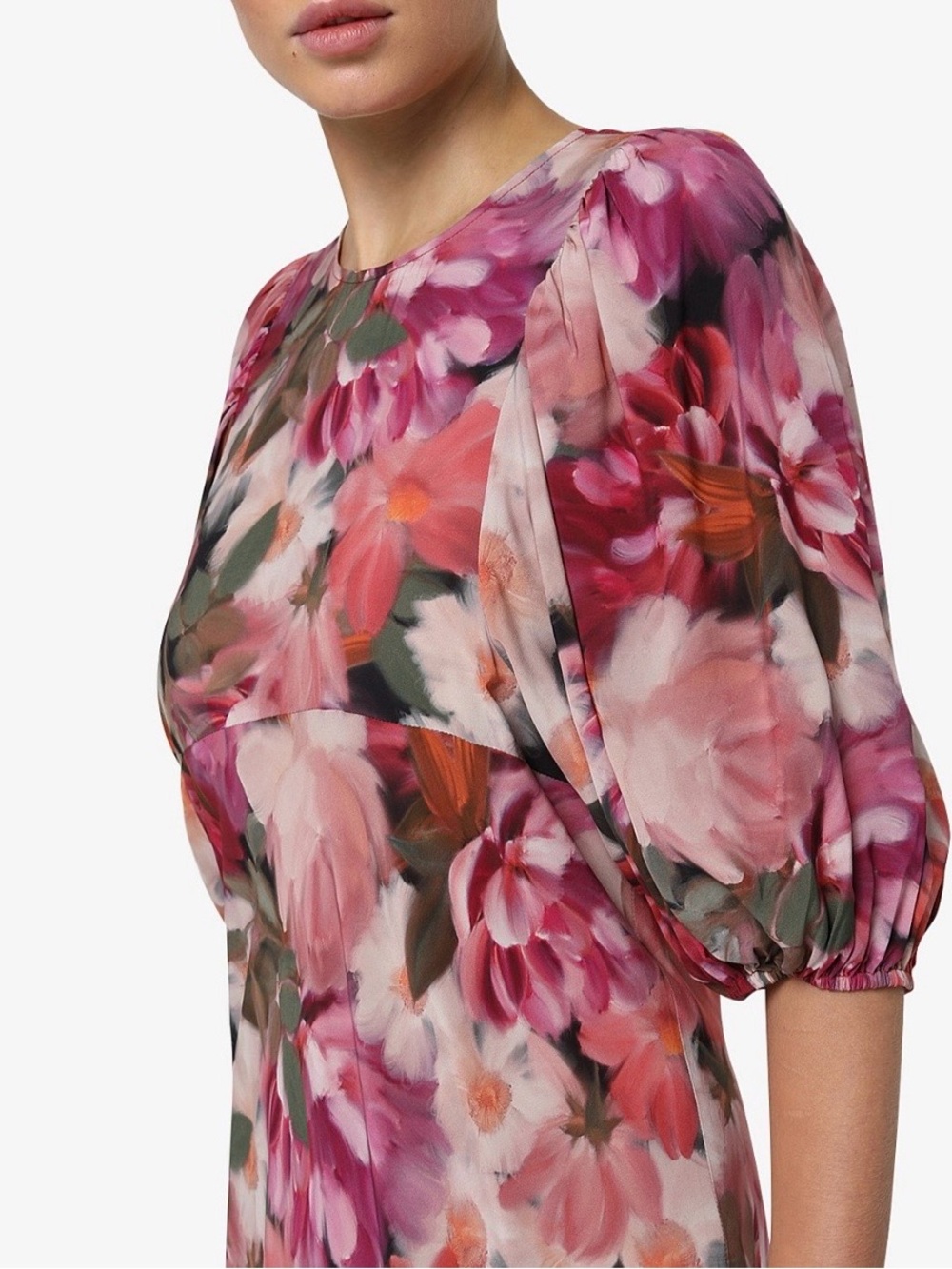 Anthropologie Kachel Natalia Dress Maxi Long Floral